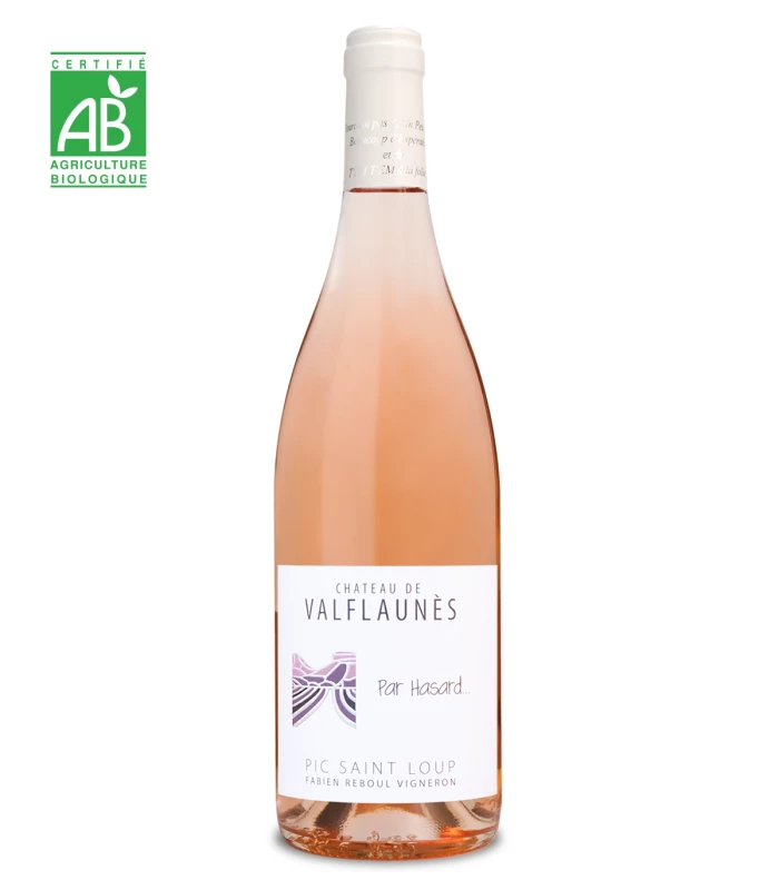 Par Hasard - Vin rosé AOP Pic Saint Loup - Bouteille 75 cl