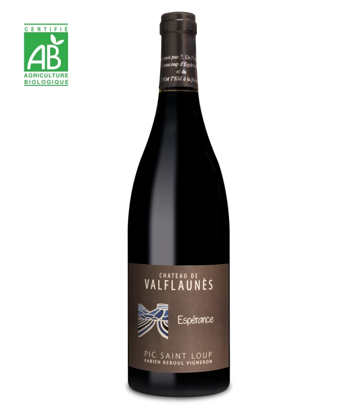 Espérance - Vin rouge AOP Pic Saint Loup - Bouteille 75 cl