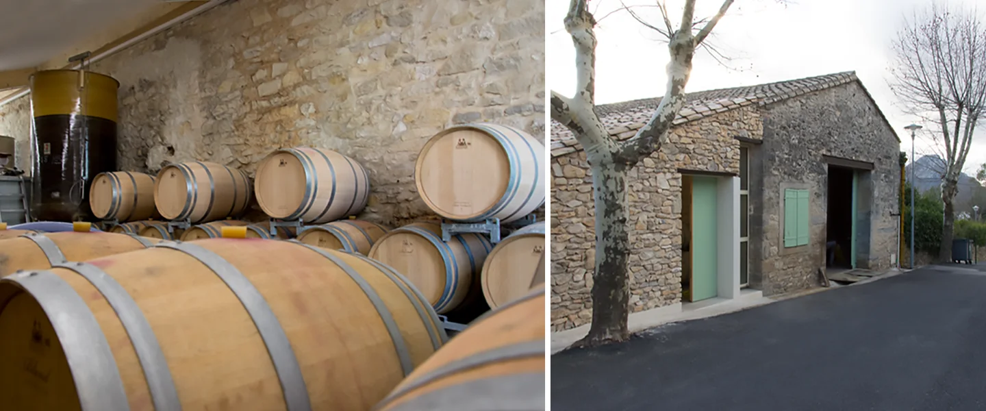 La cave du Château de Valflaunès